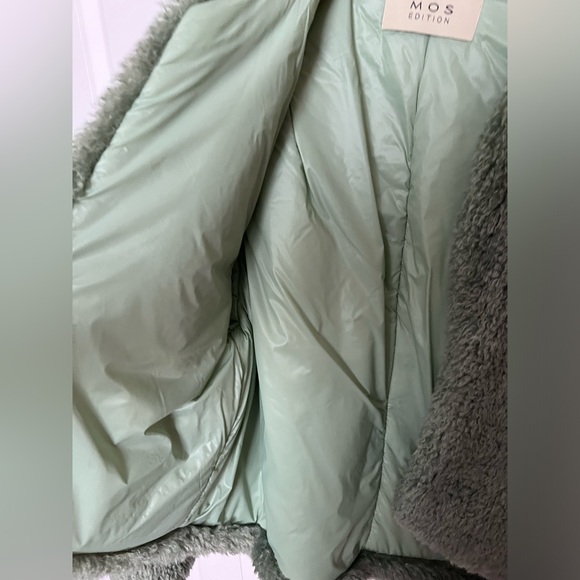 MOS edition faux fur jacket, size 6 - Picture 2 of 4